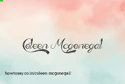Coleen Mcgonegal
