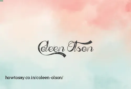 Coleen Olson
