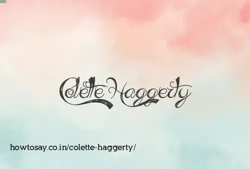 Colette Haggerty