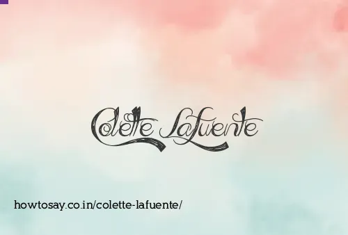 Colette Lafuente