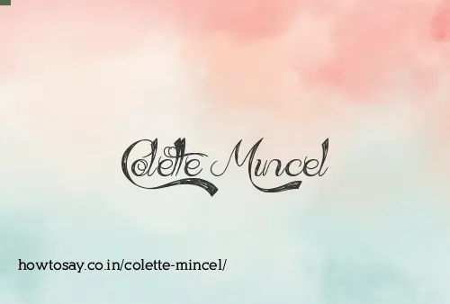 Colette Mincel