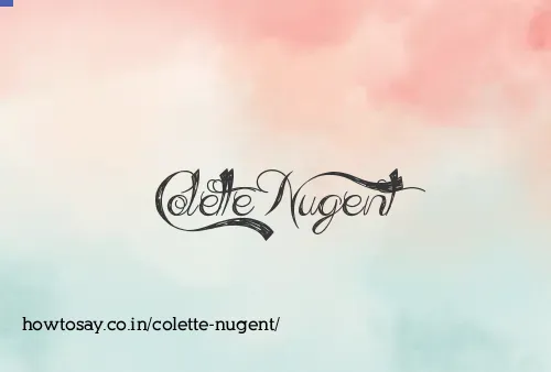 Colette Nugent