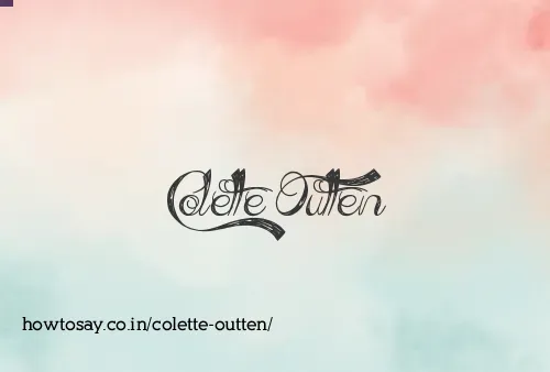 Colette Outten
