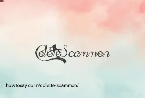 Colette Scammon