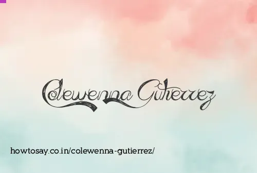 Colewenna Gutierrez