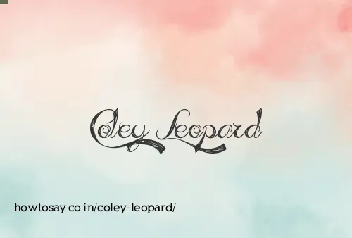 Coley Leopard