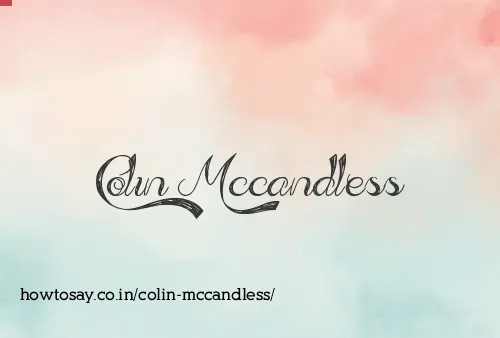 Colin Mccandless