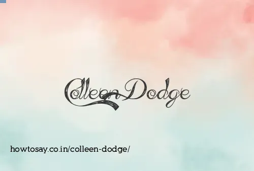 Colleen Dodge