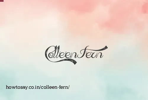 Colleen Fern