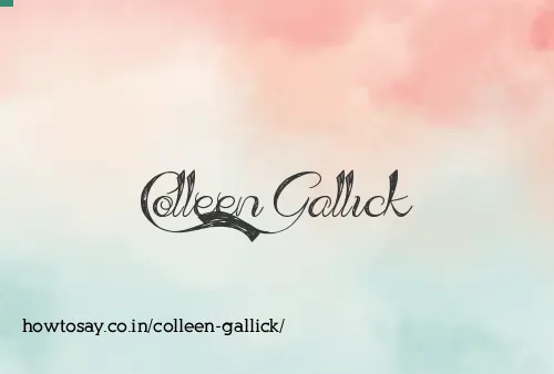 Colleen Gallick