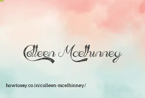 Colleen Mcelhinney