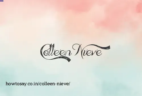 Colleen Nieve
