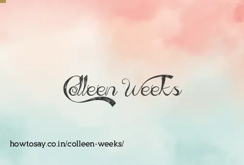 Colleen Weeks