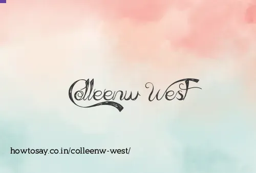 Colleenw West