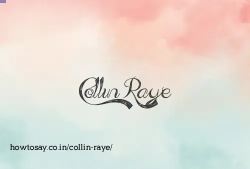 Collin Raye
