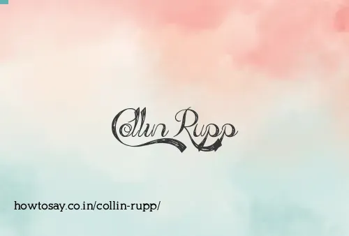 Collin Rupp