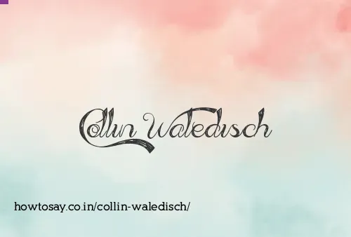 Collin Waledisch