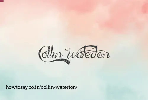 Collin Waterton