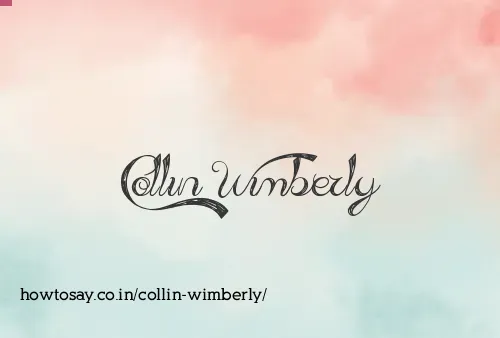 Collin Wimberly