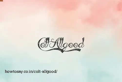 Colt Allgood