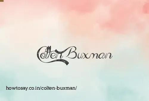 Colten Buxman