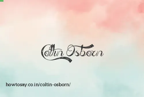 Coltin Osborn
