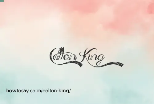 Colton King