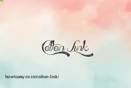 Colton Link