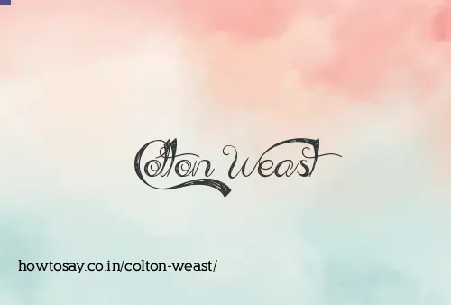 Colton Weast