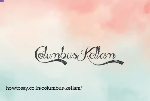 Columbus Kellam