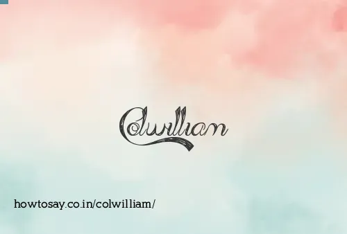 Colwilliam