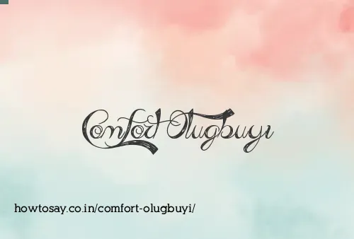 Comfort Olugbuyi