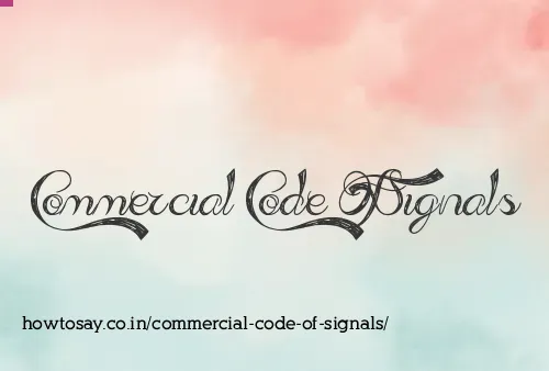 Commercial Code Of Signals