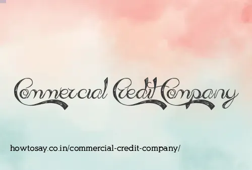 Commercial Credit Company