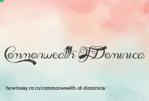 Commonwealth Of Dominica