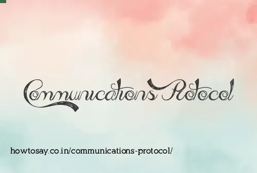 Communications Protocol