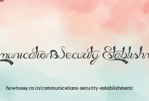 Communications Security Establishment
