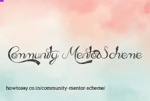 Community Mentor Scheme