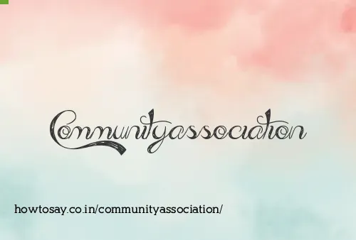 Communityassociation