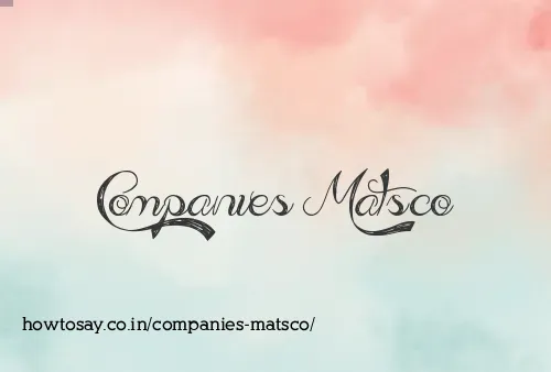 Companies Matsco