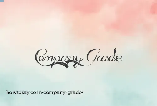 Company Grade
