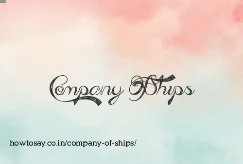 Company Of Ships