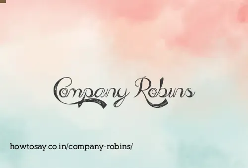 Company Robins