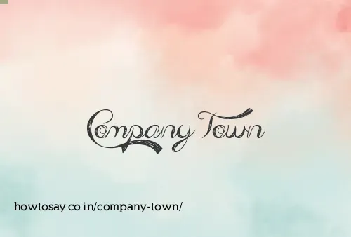 Company Town