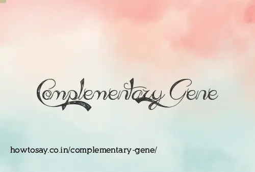 Complementary Gene