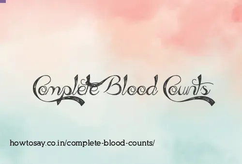 Complete Blood Counts