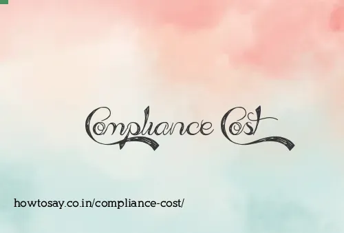 Compliance Cost