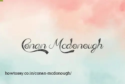 Conan Mcdonough