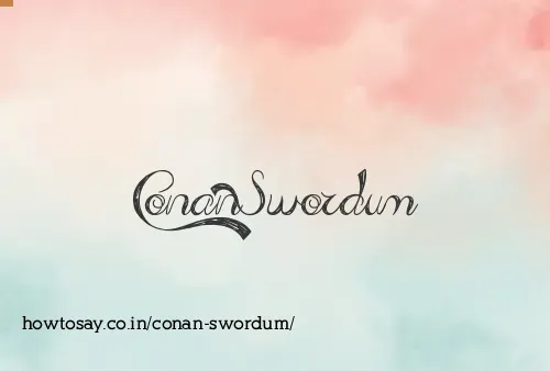 Conan Swordum
