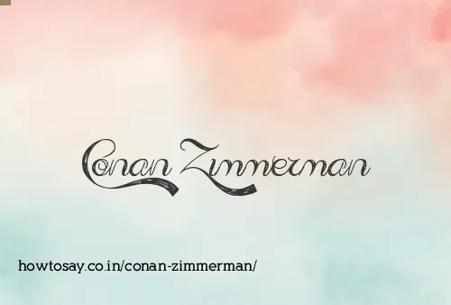 Conan Zimmerman